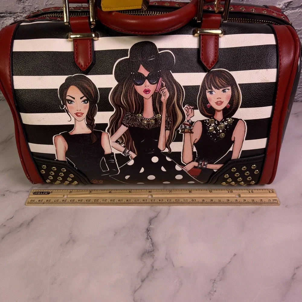 Nicole Lee USA‎ - Eva Boston Bag Top Handle Satchel - Excellent ❤️